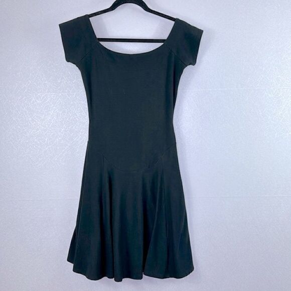 Betsey Johnson Drop Waist Off the Shoulder Vintage Dress M - Picture 2 of 5